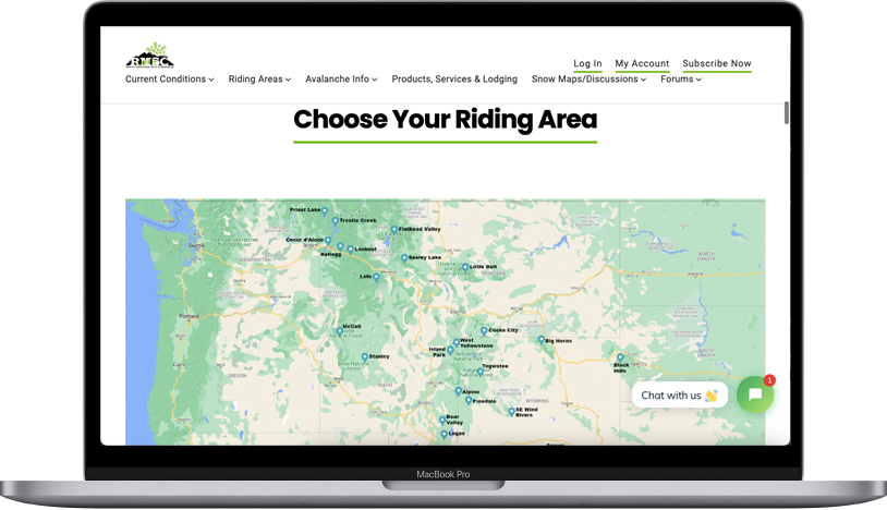 Riding Areas