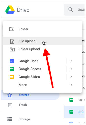 Files and Folders in Google Drive