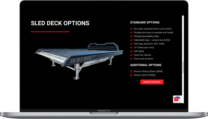 Dura Deck Sled Decks